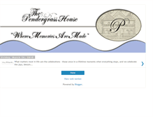 Tablet Screenshot of pendergrasshouse.blogspot.com