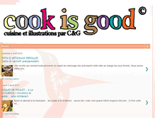 Tablet Screenshot of cookisgood.blogspot.com
