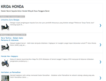 Tablet Screenshot of krida-honda.blogspot.com