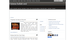 Desktop Screenshot of kuliah-seni.blogspot.com