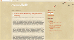 Desktop Screenshot of coisasdlolla.blogspot.com