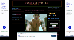 Desktop Screenshot of pinoyurge2.blogspot.com