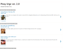 Tablet Screenshot of pinoyurge2.blogspot.com