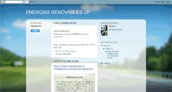 Desktop Screenshot of energiasrenovablesup.blogspot.com