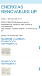 Mobile Screenshot of energiasrenovablesup.blogspot.com