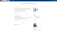 Desktop Screenshot of antalyanakliye.blogspot.com