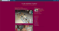 Desktop Screenshot of club-kaspah.blogspot.com