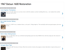 Tablet Screenshot of 1967datsun1600.blogspot.com