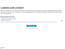 Tablet Screenshot of careers-employmentes.blogspot.com