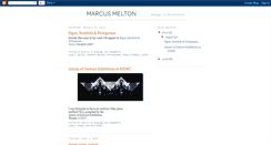 Desktop Screenshot of marcusmelton.blogspot.com