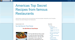 Desktop Screenshot of famous-restaurant-recipes.blogspot.com