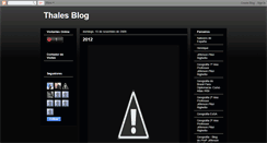 Desktop Screenshot of blogsthales.blogspot.com