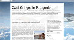 Desktop Screenshot of gringos-in-patagonia.blogspot.com