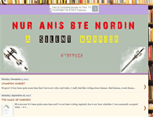 Tablet Screenshot of anis20dec89.blogspot.com