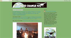 Desktop Screenshot of climatechange101.blogspot.com