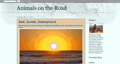 Desktop Screenshot of animalsontheroad.blogspot.com