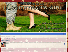 Tablet Screenshot of infantrymans-girl.blogspot.com