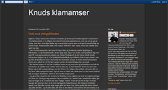 Desktop Screenshot of klamamser.blogspot.com
