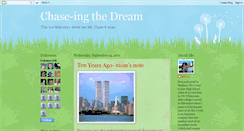 Desktop Screenshot of chase-ing-thedream.blogspot.com