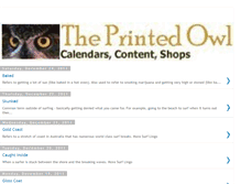 Tablet Screenshot of printedowl21.blogspot.com