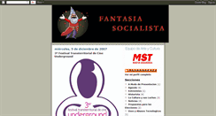 Desktop Screenshot of fantasiasocialista.blogspot.com