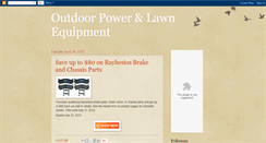 Desktop Screenshot of outdoorpowernlawnequipment.blogspot.com
