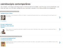 Tablet Screenshot of caleidoscopiocontemporaneo.blogspot.com
