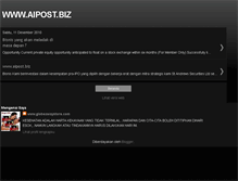Tablet Screenshot of aipostbiz.blogspot.com
