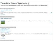 Tablet Screenshot of boernetogether.blogspot.com