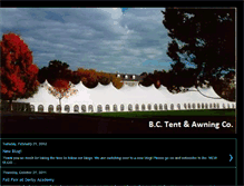 Tablet Screenshot of bctentandawning.blogspot.com