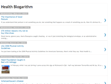 Tablet Screenshot of healthblogarithm.blogspot.com