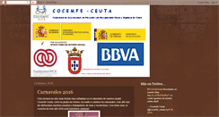 Desktop Screenshot of cocemfeceuta.blogspot.com