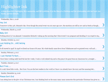 Tablet Screenshot of highlighterink.blogspot.com