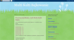 Desktop Screenshot of multikultibajkowanie.blogspot.com