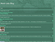 Tablet Screenshot of birchlake.blogspot.com