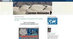 Desktop Screenshot of cuentosnomadas.blogspot.com