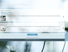 Tablet Screenshot of polishinvitations.blogspot.com