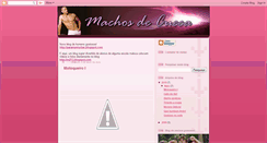 Desktop Screenshot of machosdecueca.blogspot.com