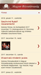 Mobile Screenshot of magyarrozsatarsasag.blogspot.com