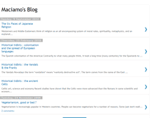Tablet Screenshot of maciamo.blogspot.com