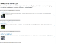 Tablet Screenshot of moraliniai-invalidai.blogspot.com