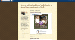 Desktop Screenshot of momtomichaelandjosue.blogspot.com