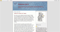 Desktop Screenshot of diabetescant.blogspot.com