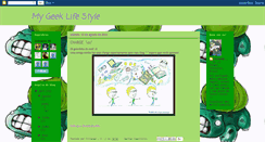 Desktop Screenshot of mygeeklifestyle.blogspot.com