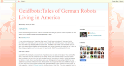 Desktop Screenshot of geidlbots.blogspot.com