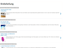 Tablet Screenshot of krebsheilung.blogspot.com