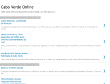 Tablet Screenshot of caboverdeonline.blogspot.com