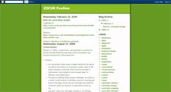 Desktop Screenshot of edcurpavilion.blogspot.com