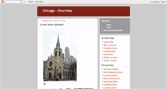 Desktop Screenshot of chicagochurches.blogspot.com