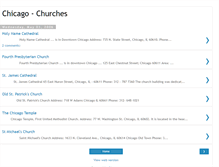 Tablet Screenshot of chicagochurches.blogspot.com